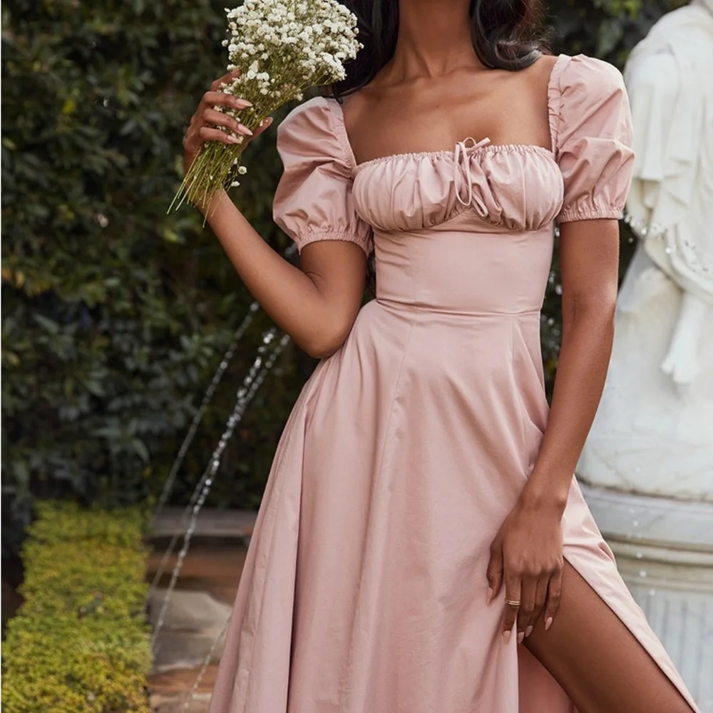 SOLD House of CB Tallulah Blush Pink Dress - Picture 6 of 6